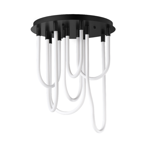 ET2 E24987 Soleil 7-lt 20" LED Flush Mount - Matte Black