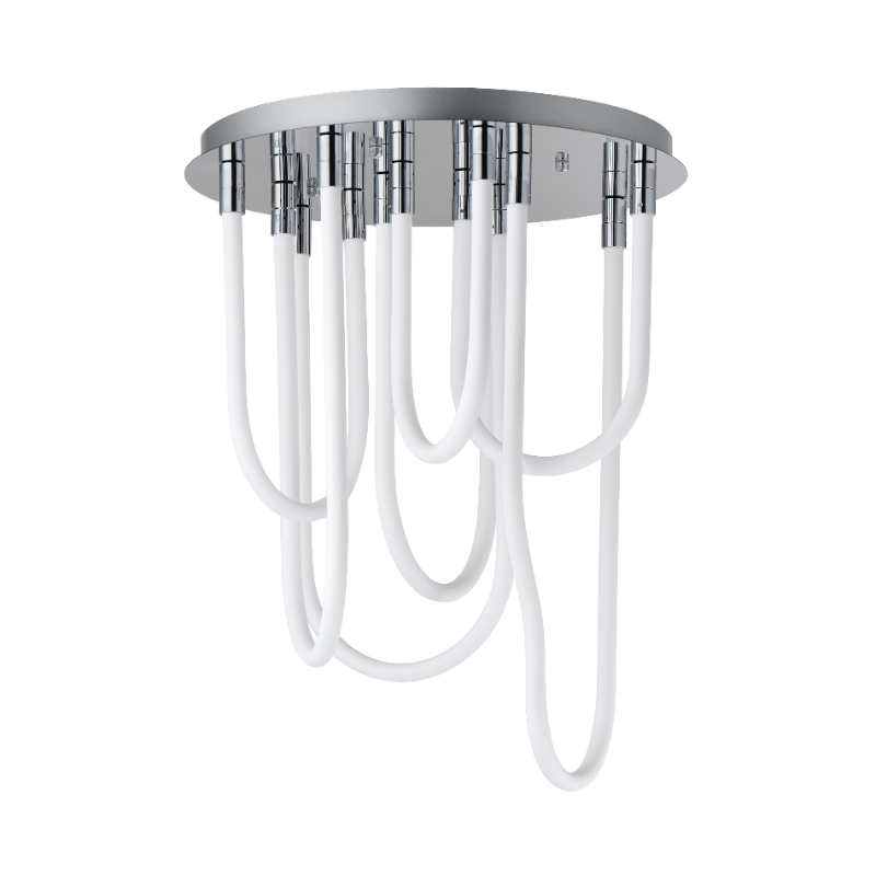 ET2 E24987 Soleil 7-lt 20" LED Flush Mount - Polished Chrome