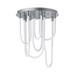 ET2 E24987 Soleil 7-lt 20" LED Flush Mount - Polished Chrome