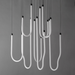 ET2 E24988 Soleil 8-lt 36" LED Pendant