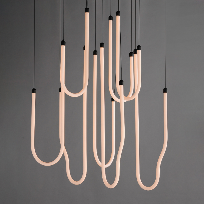 ET2 E24988 Soleil 8-lt 36" LED Pendant