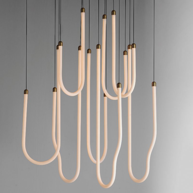 ET2 E24988 Soleil 8-lt 36" LED Pendant