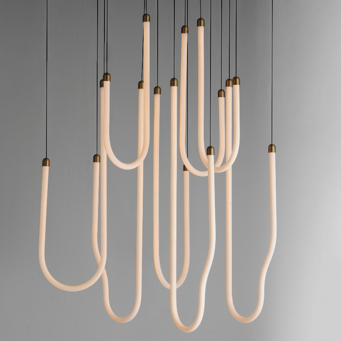ET2 E24988 Soleil 8-lt 36" LED Pendant