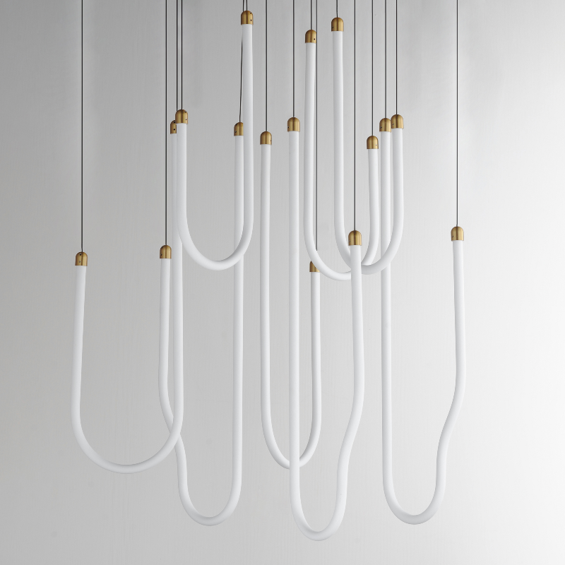 ET2 E24988 Soleil 8-lt 36" LED Pendant