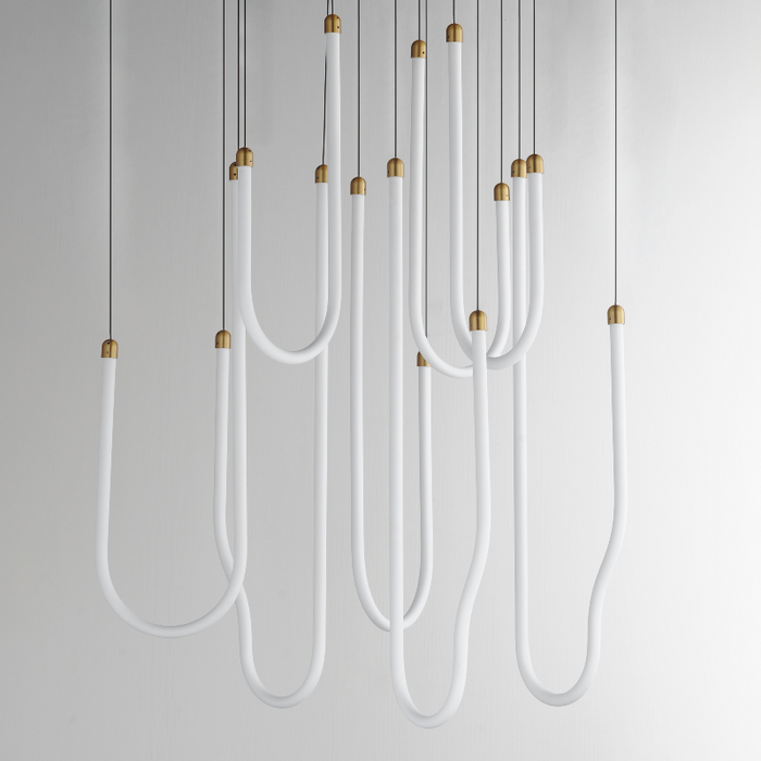 ET2 E24988 Soleil 8-lt 36" LED Pendant