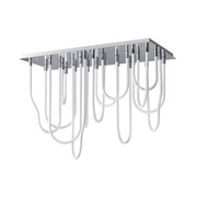 ET2 E24989 Soleil 14-lt 42" LED Flush Mount - Polished Chrome