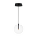 ET2 E25071 Global 1-lt 7" LED Pendant - Black
