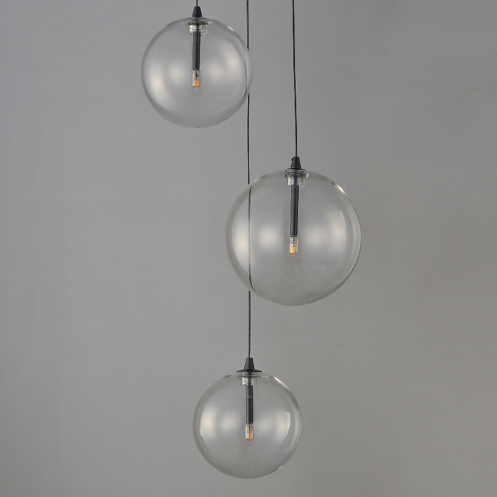 ET2 E25073 Global 3-lt 12" LED Pendant