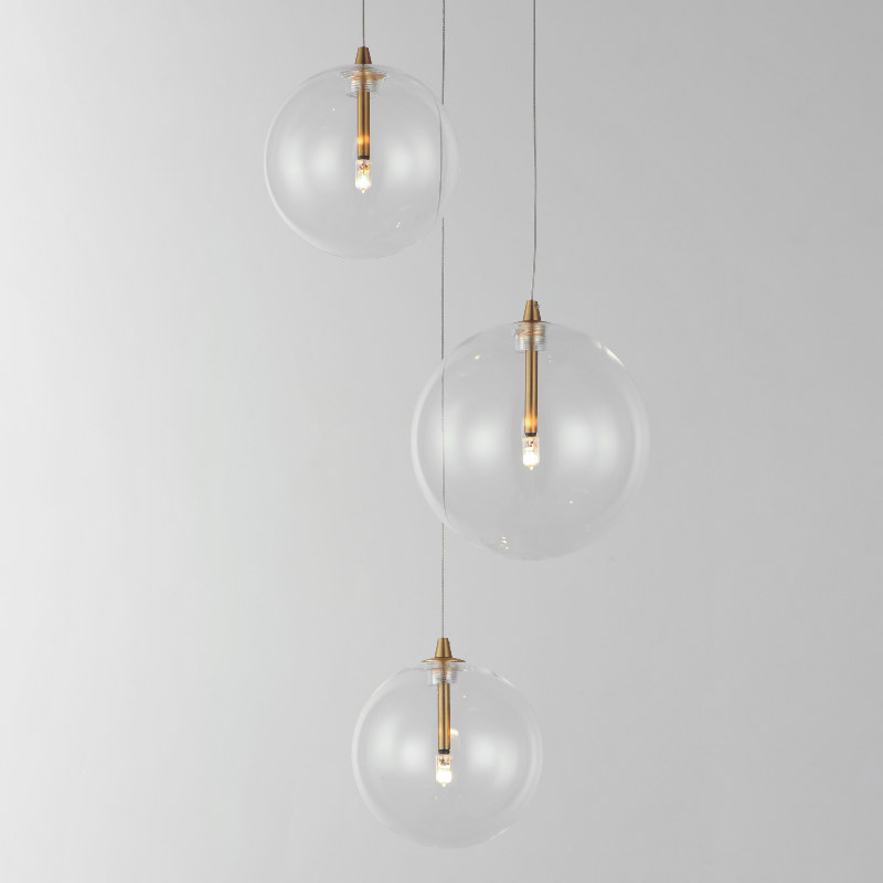 ET2 E25073 Global 3-lt 12" LED Pendant