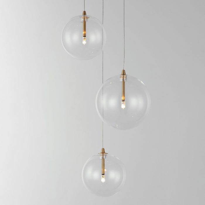 ET2 E25073 Global 3-lt 12" LED Pendant