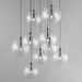 ET2 E25077 Global 9-lt 22" LED Chandelier