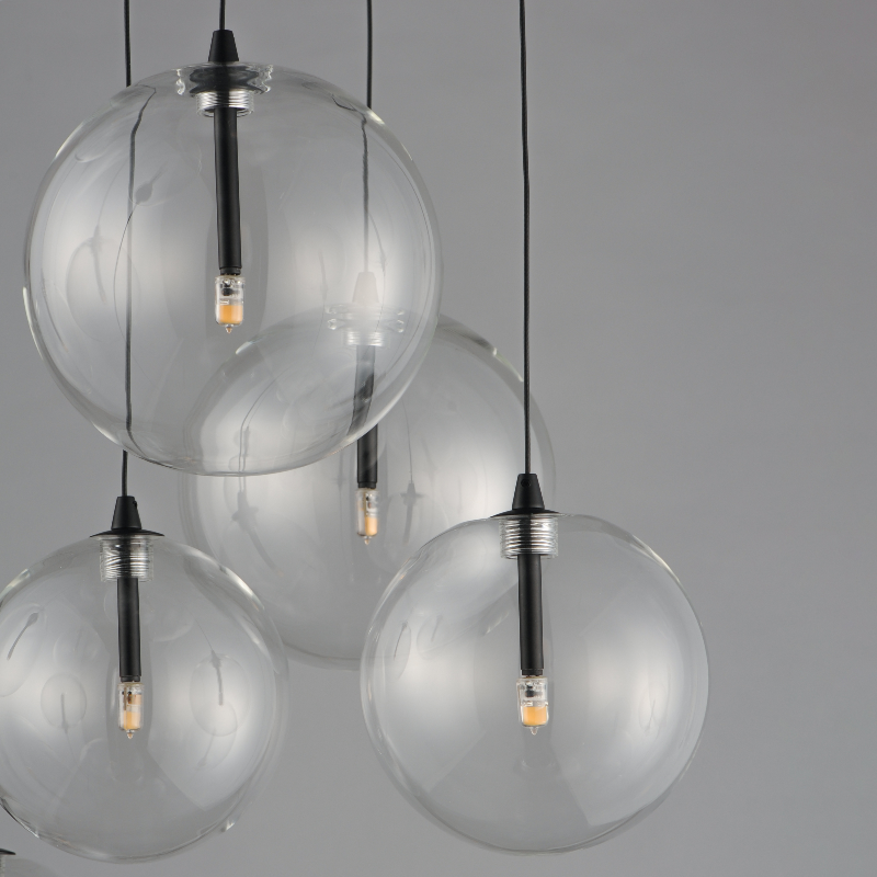 ET2 E25077 Global 9-lt 22" LED Chandelier