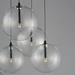 ET2 E25077 Global 9-lt 22" LED Chandelier