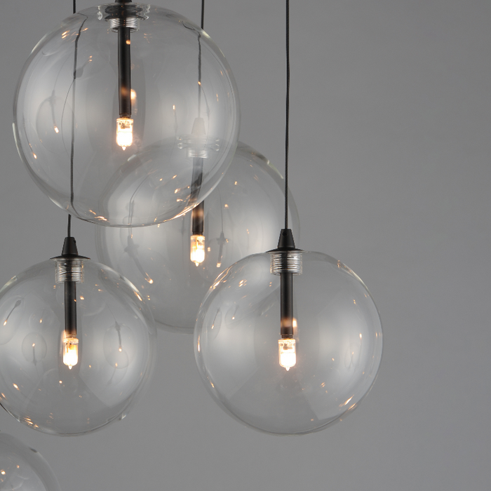 ET2 E25077 Global 9-lt 22" LED Chandelier