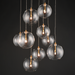 ET2 E25077 Global 9-lt 22" LED Chandelier