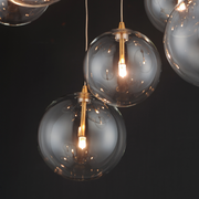 ET2 E25077 Global 9-lt 22" LED Chandelier