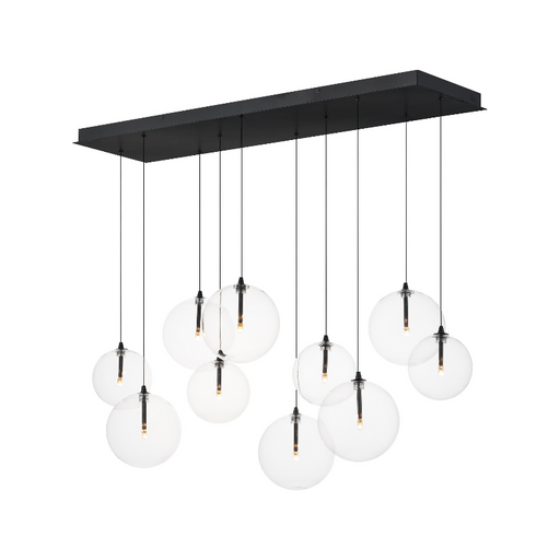 ET2 E25079 Global 10-lt 42" LED Pendant - Black