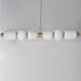 ET2 E25168 Soji 6-lt 60" LED Linear Pendant
