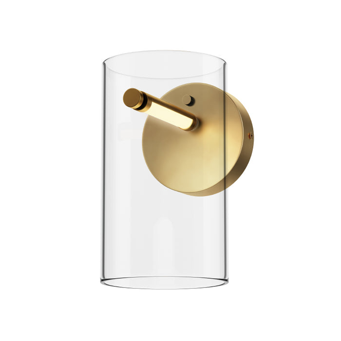 ET2 E26380-18 Polo 1-lt 9" Tall LED Wall Sconce-Gold