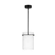 ET2 E26381-18 Polo 1-lt 12" LED Pendant-Black