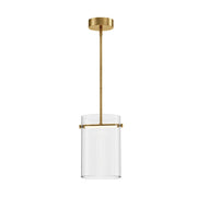 ET2 E26381-18 Polo 1-lt 12" LED Pendant-Gold