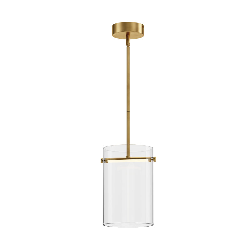 ET2 E26381-18 Polo 1-lt 12" LED Pendant-Gold