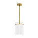 ET2 E26381-18 Polo 1-lt 12" LED Pendant-Gold