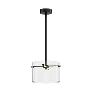 ET2 E26382 Polo 1-lt 13" LED Pendant - Black