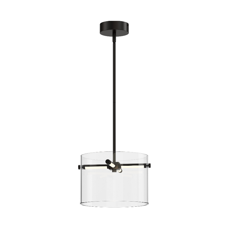 ET2 E26382 Polo 1-lt 13" LED Pendant - Black