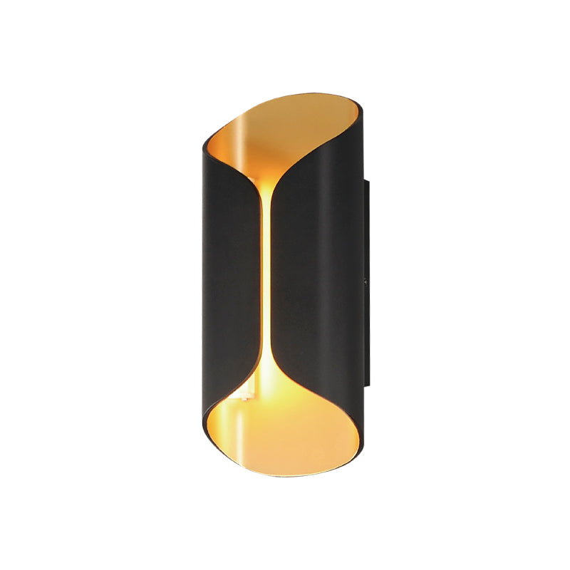 ET2 E30152 Folio 2-lt 14" Tall LED Outdoor Wall Sconce-Black / Gold