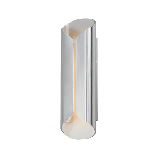 ET2 E30156 Folio 2-lt 20" Tall LED Outdoor Wall Sconce - Satin Aluminum/White