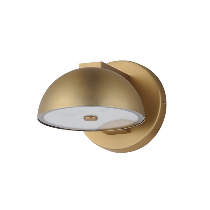 ET2 E30242 Cauldron 6-lt 6" LED Outdoor Wall Sconce-Gold
