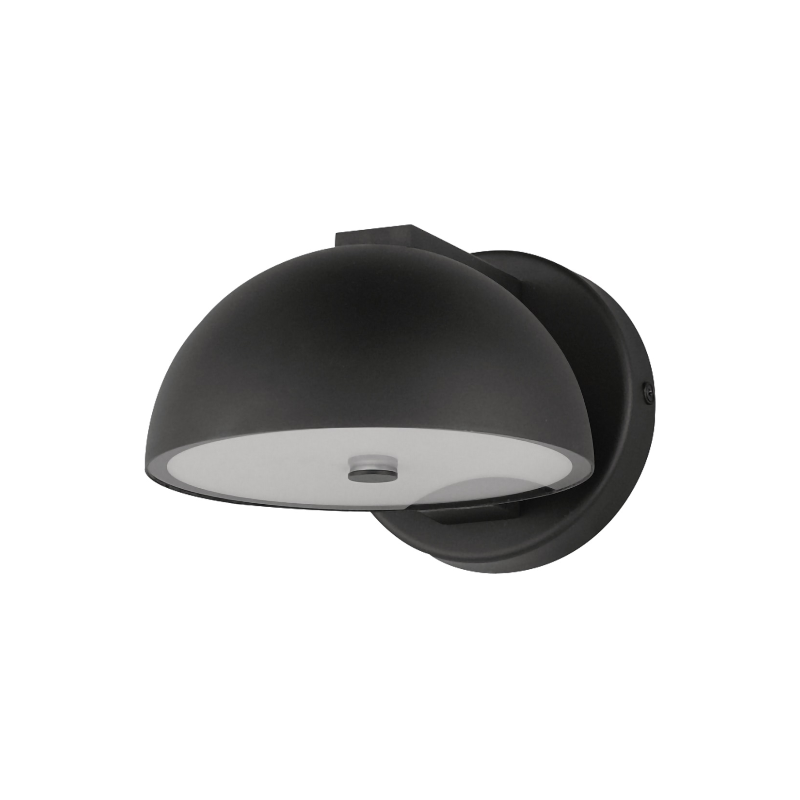 ET2 E3024 Cauldron 1-lt 7" LED Outdoor Wall Sconce - Black