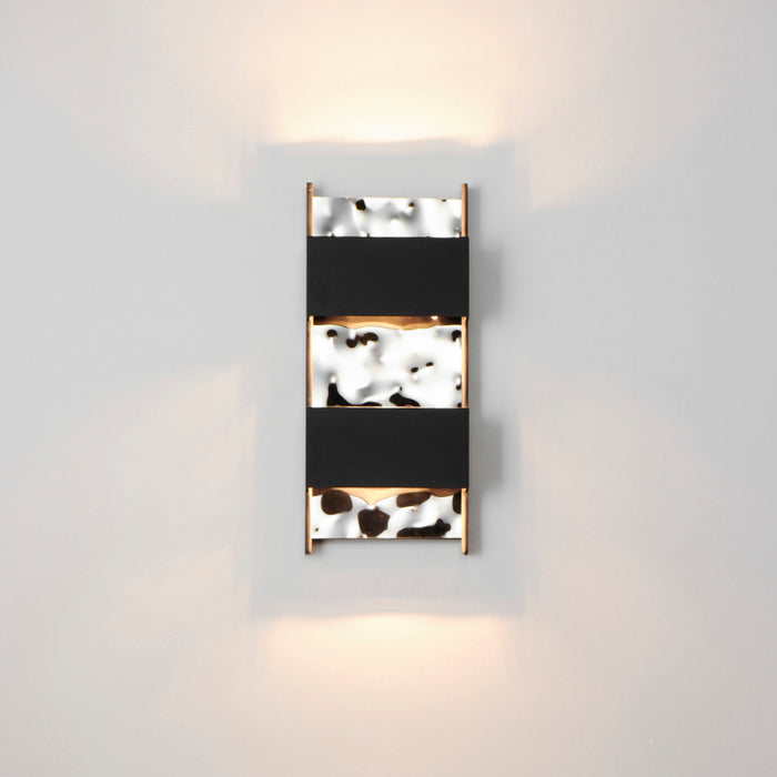 ET2 E30262 Coulee 3-lt 15" Tall LED Outdoor Wall Sconce