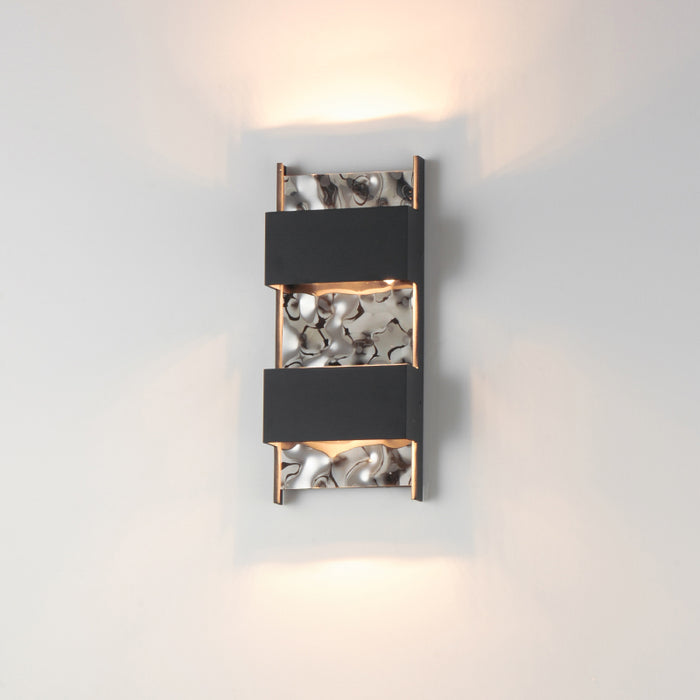ET2 E30262 Coulee 3-lt 15" Tall LED Outdoor Wall Sconce