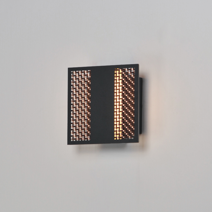 ET2 E30290 Interlace 1-lt 7" LED Outdoor Wall Sconce