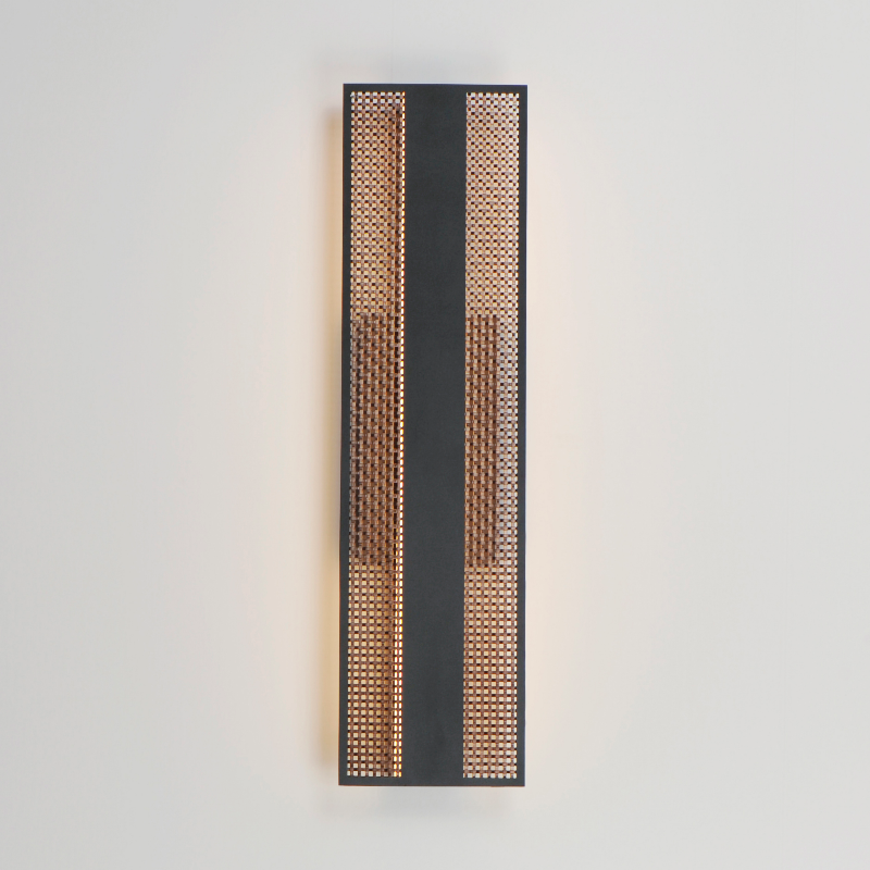 ET2 E30292 Interlace 2-lt 24" Tall LED Outdoor Wall Sconce