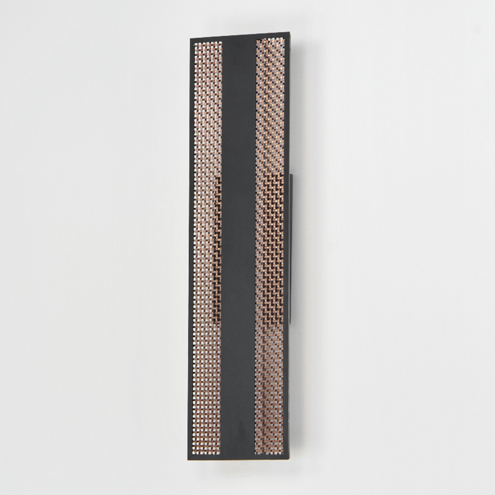 ET2 E30292 Interlace 2-lt 24" Tall LED Outdoor Wall Sconce