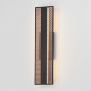ET2 E30292 Interlace 2-lt 24" Tall LED Outdoor Wall Sconce