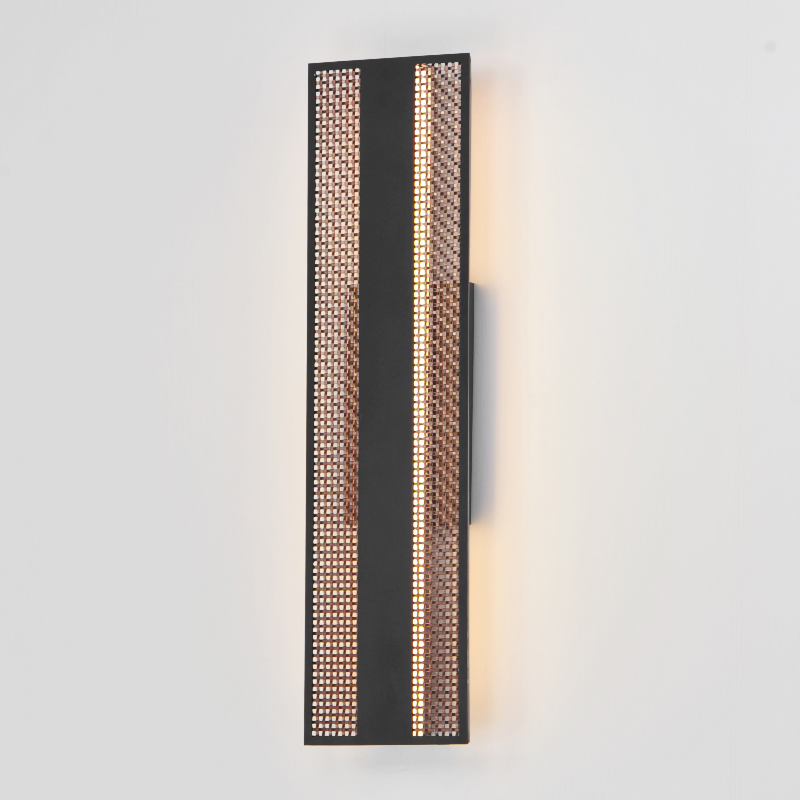 ET2 E30292 Interlace 2-lt 24" Tall LED Outdoor Wall Sconce