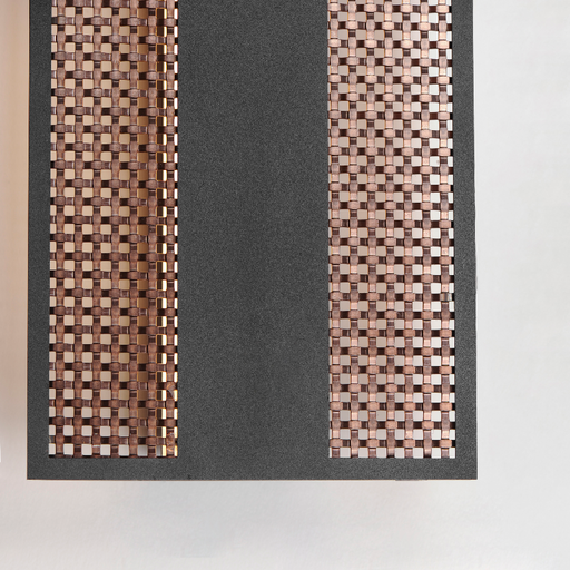ET2 E30292 Interlace 2-lt 24" Tall LED Outdoor Wall Sconce