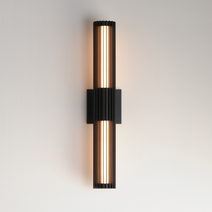 ET2 E30316 Citadel 2-lt 24" Tall LED Outdoor Wall Sconce