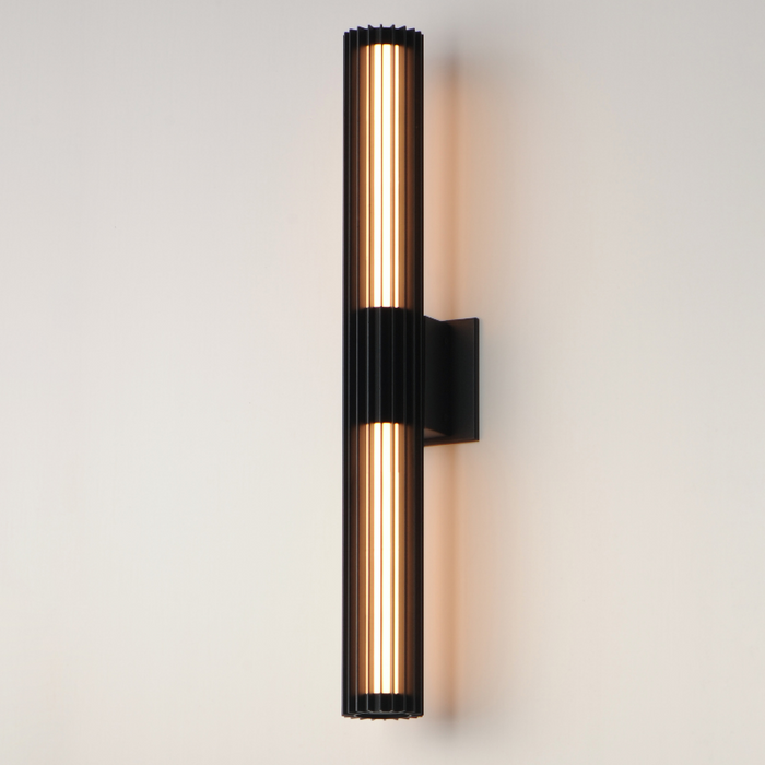 ET2 E30318 Citadel 2-lt 28" Tall LED Outdoor Wall Sconce