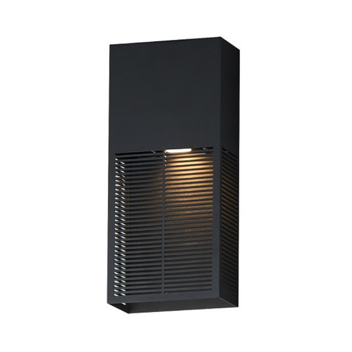 ET2 E30392 Grate 1-lt 14" Tall LED Outdoor Wall Sconce - Black