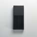 ET2 E30392 Grate 1-lt 14" Tall LED Outdoor Wall Sconce - Black
