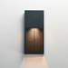 ET2 E30392 Grate 1-lt 14" Tall LED Outdoor Wall Sconce - Black
