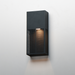 ET2 E30392 Grate 1-lt 14" Tall LED Outdoor Wall Sconce - Black