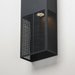 ET2 E30392 Grate 1-lt 14" Tall LED Outdoor Wall Sconce