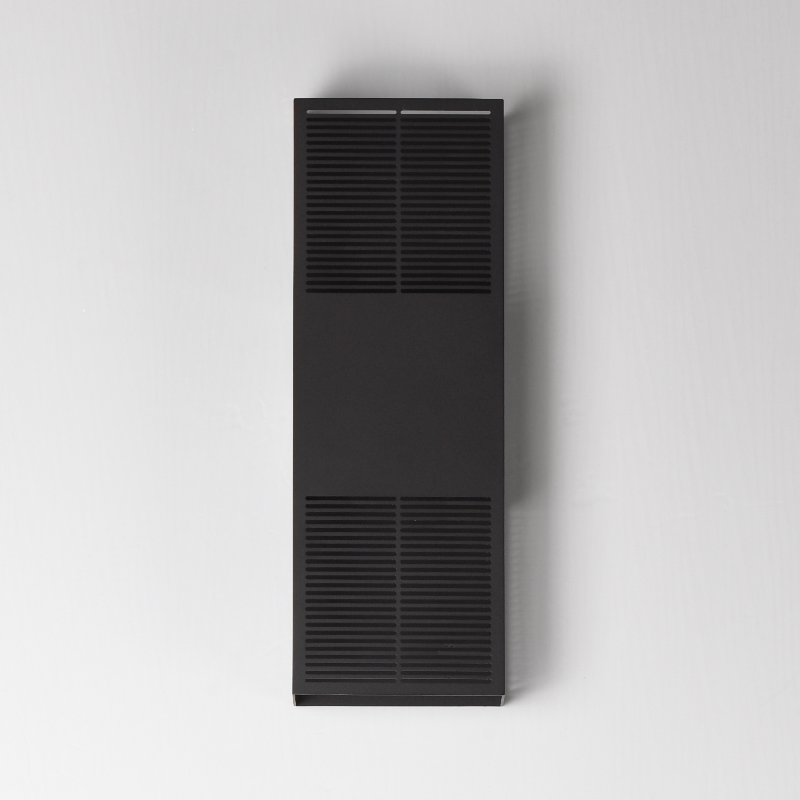 ET2 E30393 Grate 2-lt 18" Tall LED Outdoor Wall Sconce - Architectural Bronze