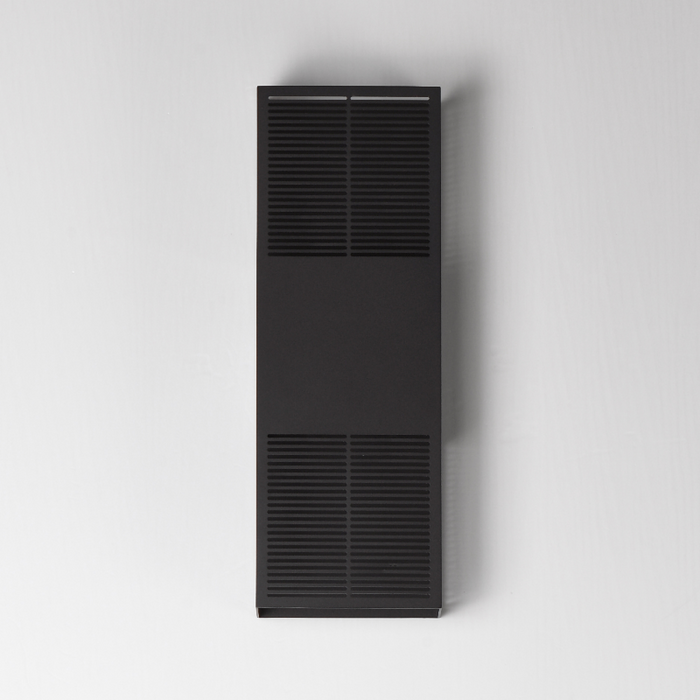 ET2 E30393 Grate 2-lt 18" Tall LED Outdoor Wall Sconce - Architectural Bronze